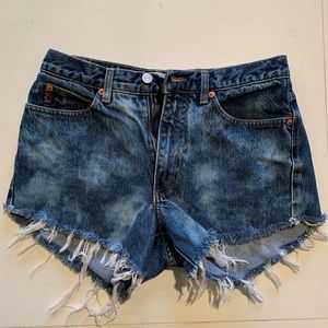 Jean shorts